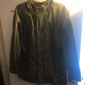 Green Army jacket